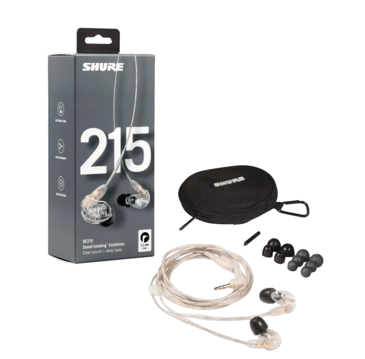Auriculares In-Ear Shure sistema PSM SE215-CL