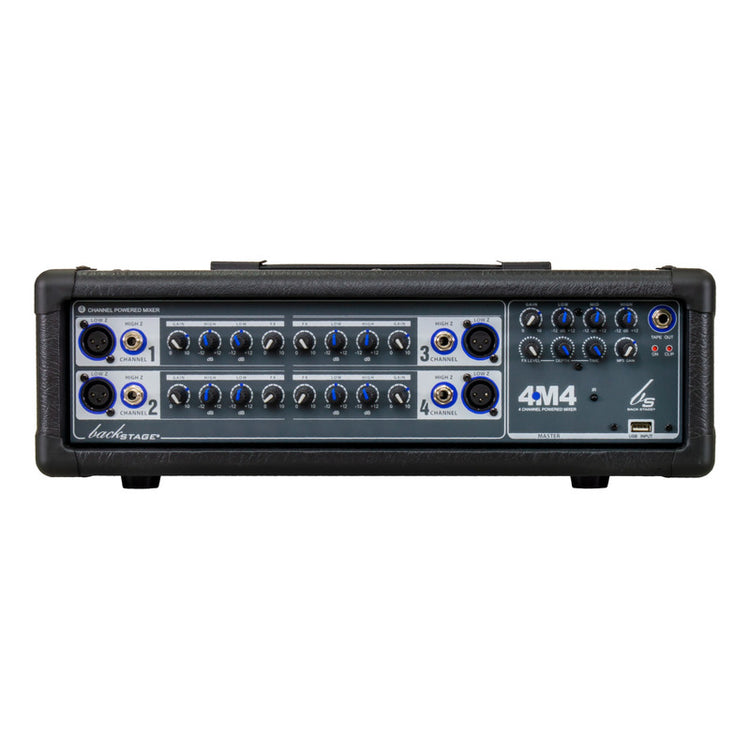 Consola Mezcladora Back-stage Para Microfonos 4 Ch. 4m4 Usb