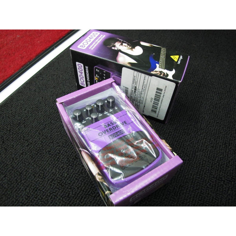 Pedal Behringer De Fx Bass Overdrive P/bajo Mod. Bod-400