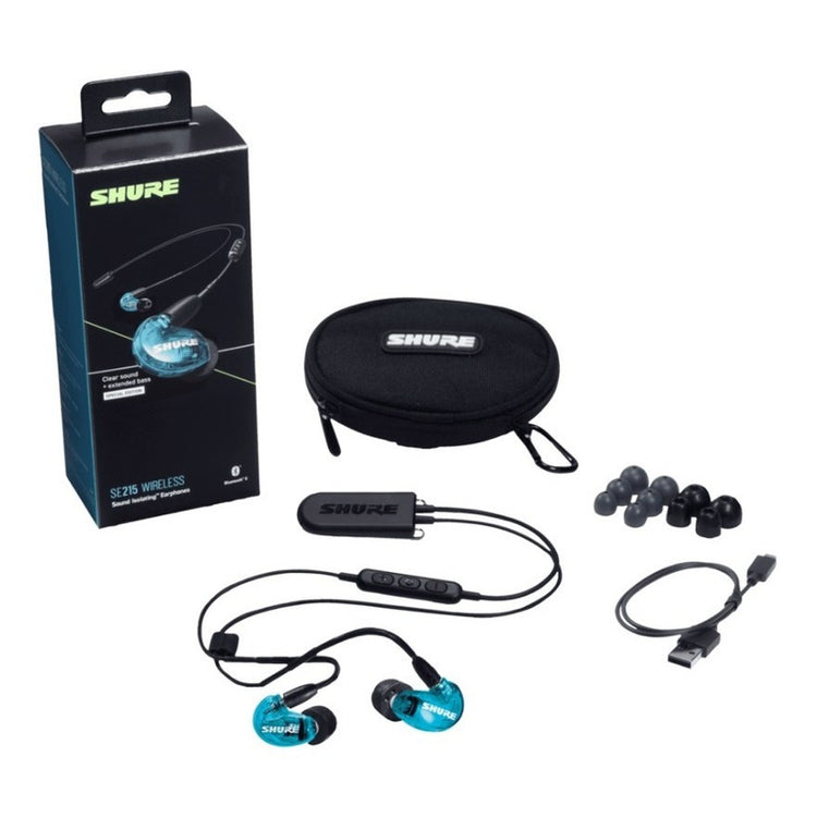 Audífonos In-ear Shure SE215-B-BT1 blue