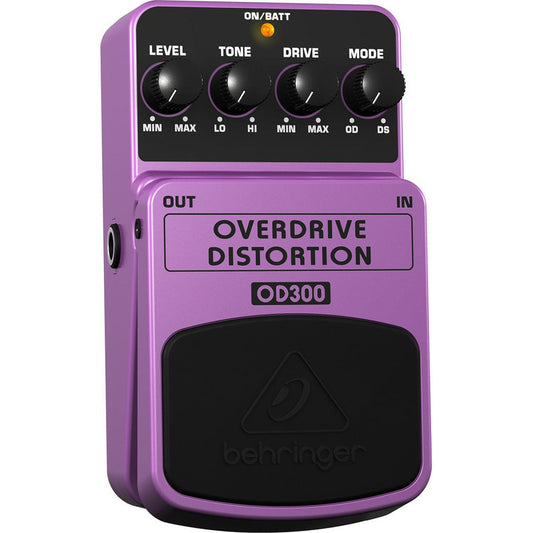 Pedal Behringer De Fx O.d./dist P/guitarra Mod. Od-300