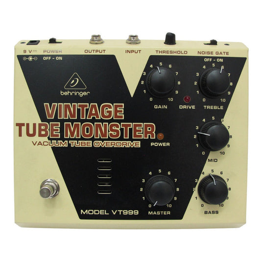 Pedal Behringer Vintage Tube Monster Mod. Vt999