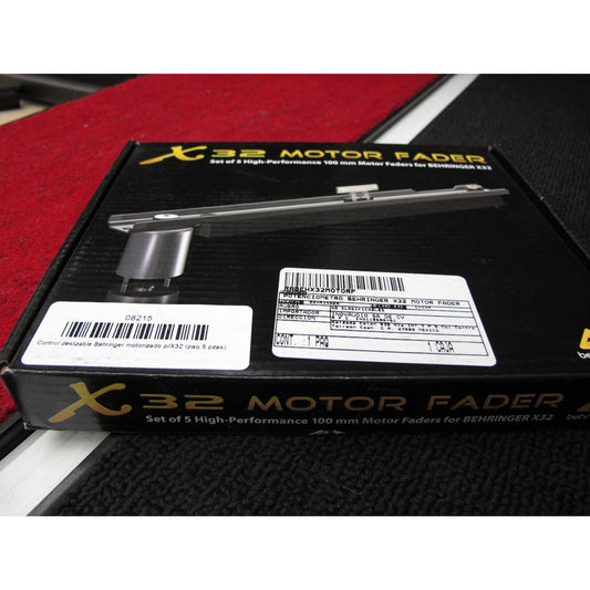 Control Deslizable Behringer Motorizado P/x32 (paq 5 Pzas)