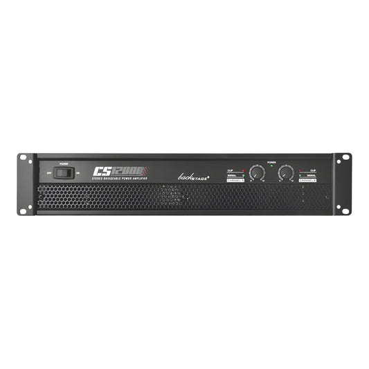 Amplificador Backstage Cs 12000 Negro 1200 W