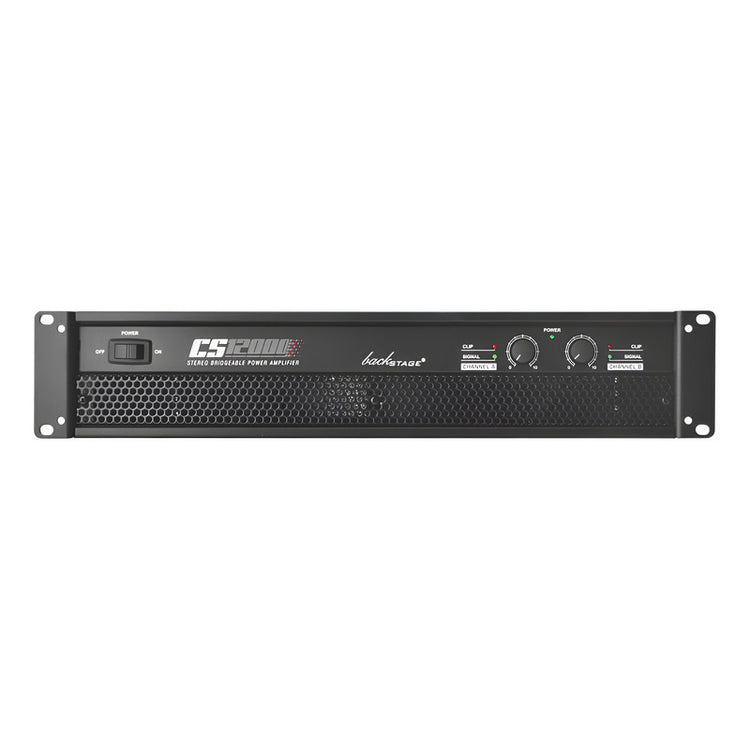 Amplificador Backstage Cs 12000 Negro 1200 W