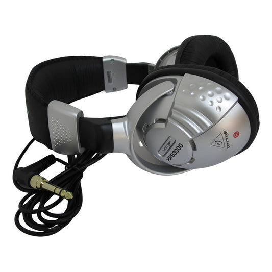 Audifonos Behringer P/homestudio Mod. Hps3000 Negro/plateado
