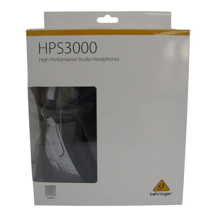 Audifonos Behringer P/homestudio Mod. Hps3000 Negro/plateado