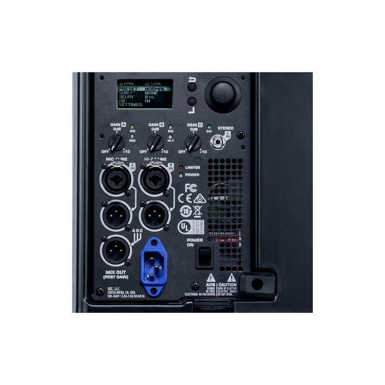 K12.2 Bafle Qsc Activo 12 PuLG 2000w Negro