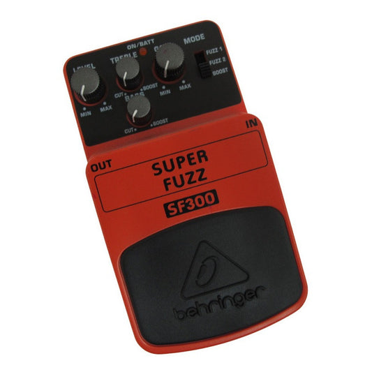Pedal Behringer De Fx Super Fuzz P/guitarra Mod. Sf-300 Naranja