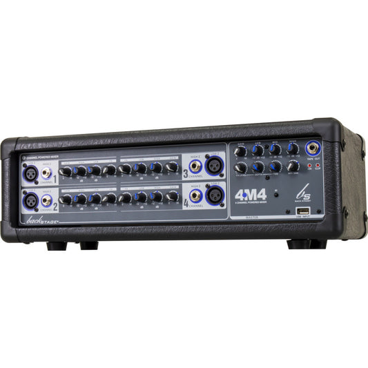 Consola Mezcladora Back-stage Para Microfonos 4 Ch. 4m4 Usb