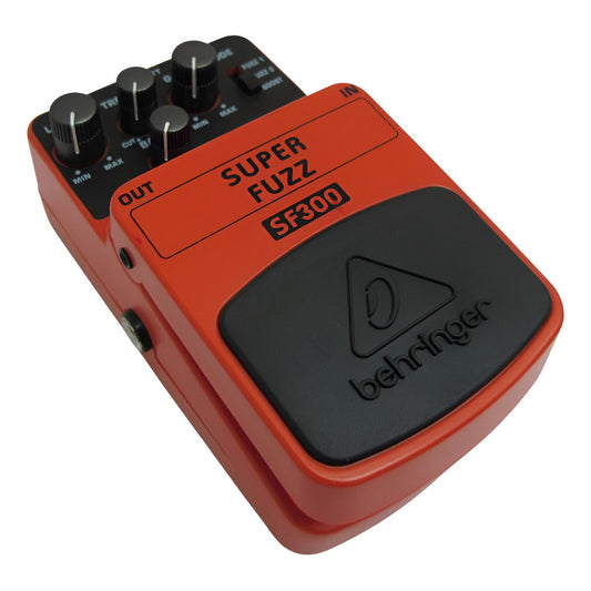 Pedal Behringer De Fx Super Fuzz P/guitarra Mod. Sf-300 Naranja