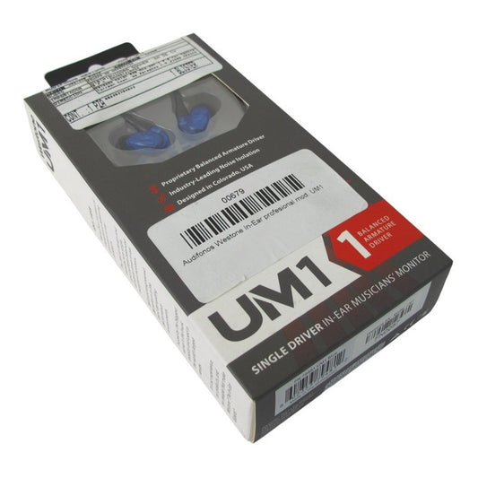 Audifonos Westone In-ear Profesional Mod. Um1 Azul