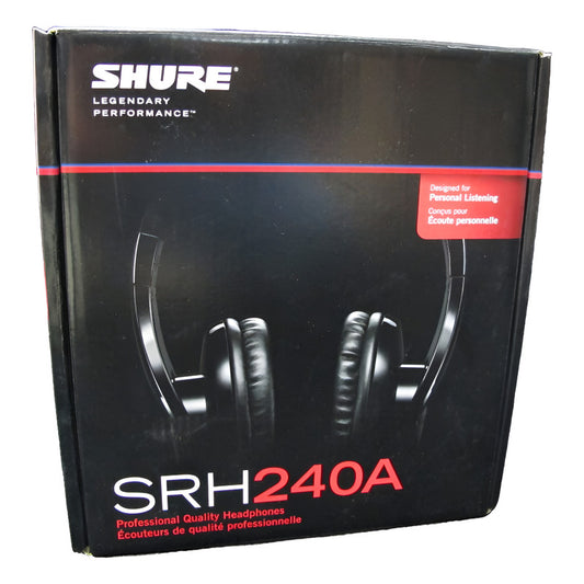 Audifonos Shure P/home Estudio Mod. Srh240a