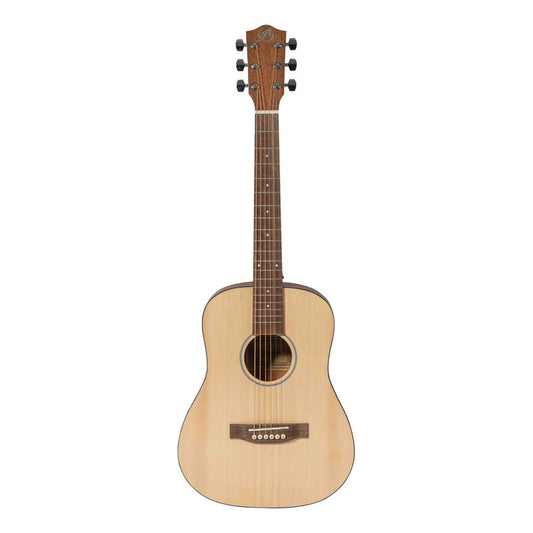 Ga-baby-spruce Guitarra Bamboo Travel (daddario) 34 PuLG Natural Diestro Nogal