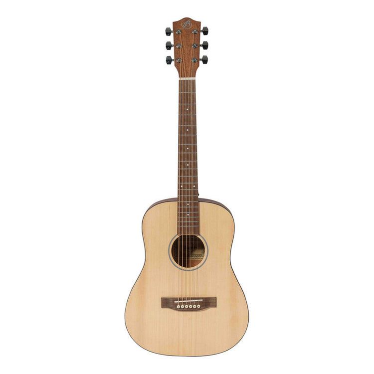 Ga-baby-spruce Guitarra Bamboo Travel (daddario) 34 PuLG Natural Diestro Nogal