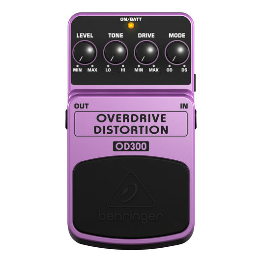 Pedal Behringer De Fx O.d./dist P/guitarra Mod. Od-300