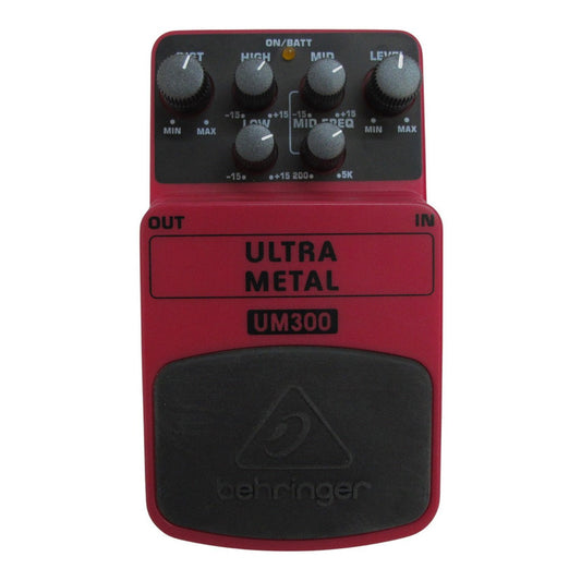 Pedal Behringer De Fx Ultra Metal P/guitarra Mod. Um-300