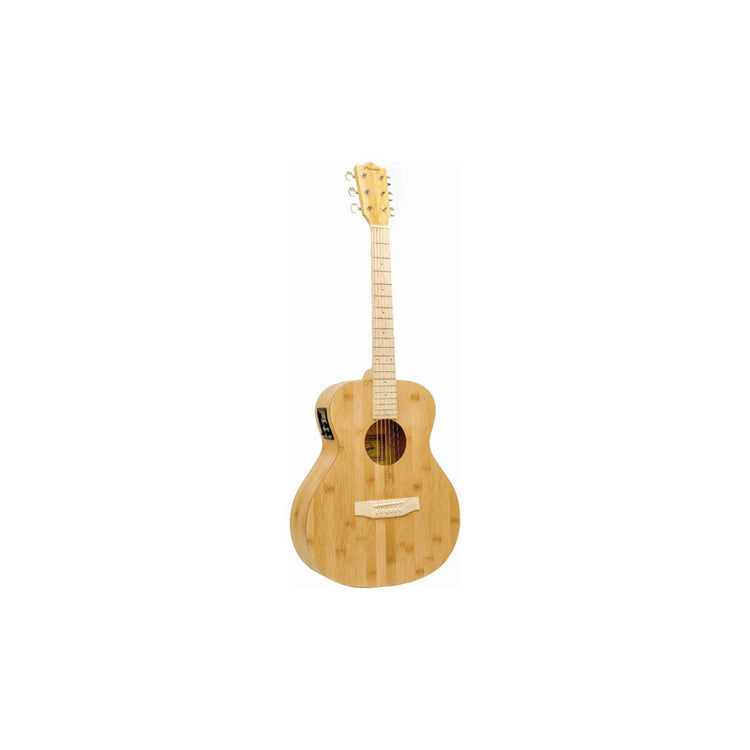 Ga-38-bamboo-q Guitarra Bamboo Acustica Eq (daddario) Natural