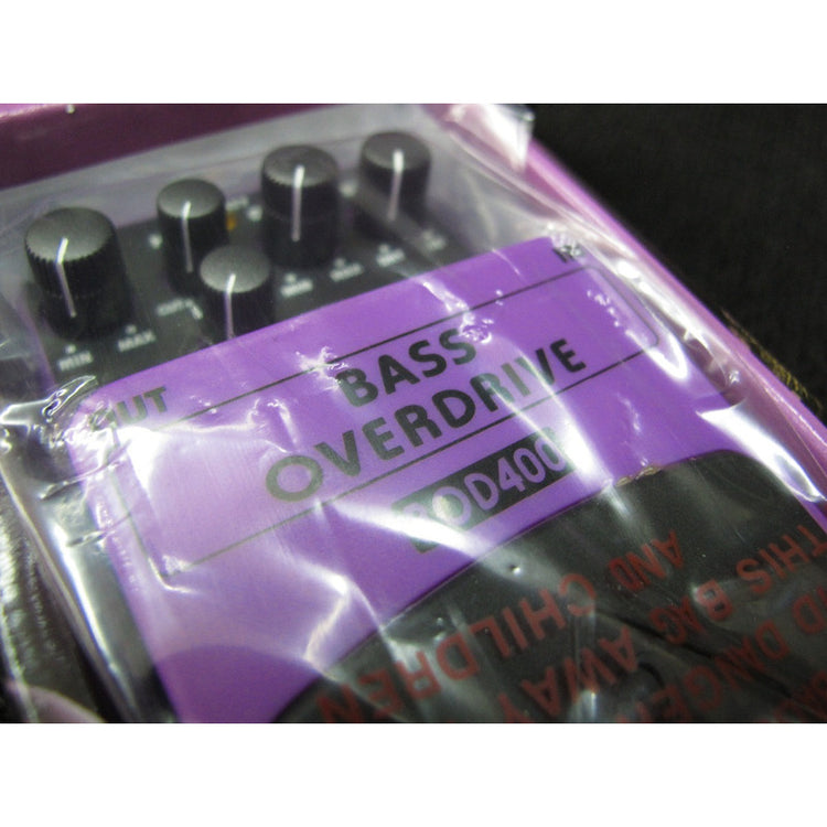 Pedal Behringer De Fx Bass Overdrive P/bajo Mod. Bod-400