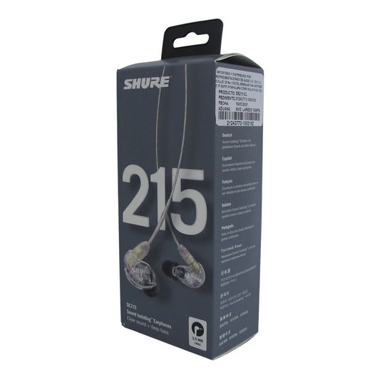 Auriculares Shure (in-ears) P/sist Psm Mod. Se215-cl