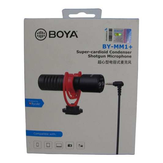 Microfono Boya Electrec P/camara O Celular Mod. By-mm1+