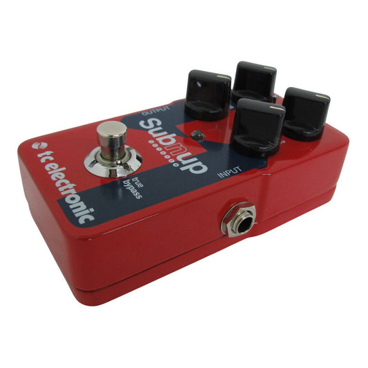 Pedal Tc De Fx P/guitarra Mod. Sub N Up Octaver Rojo