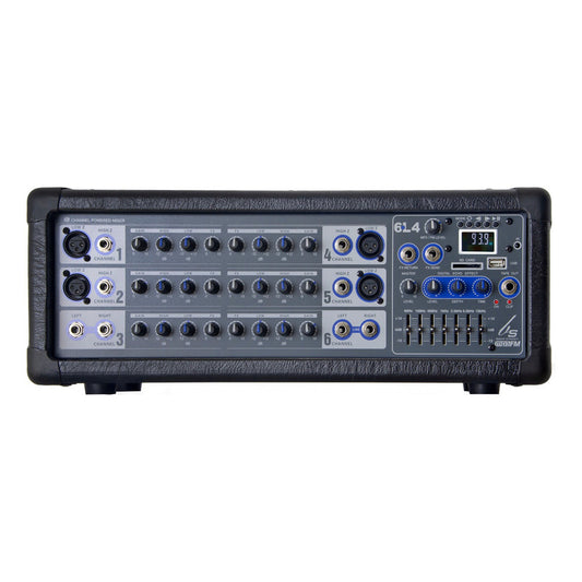 Consola Amplificada Backstage 6l4 Usb, 6 Ch