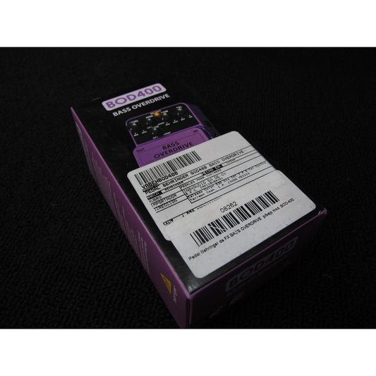 Pedal Behringer De Fx Bass Overdrive P/bajo Mod. Bod-400