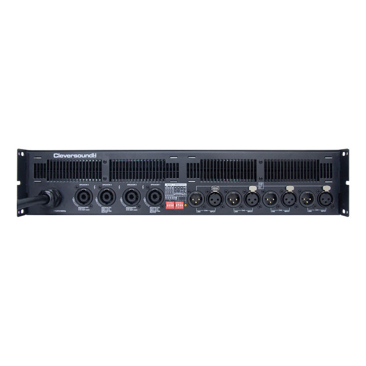 Amplificador  Xl 10000,   Cleversound  Negro 10000 W