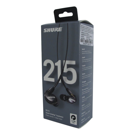 Auriculares Shure (in-ears) P/sist Psm Mod. Se215-k