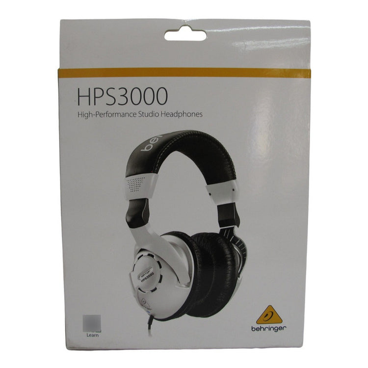 Audifonos Behringer P/homestudio Mod. Hps3000 Negro/plateado