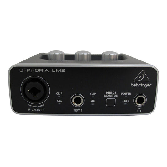 Interfase Behringer U-phoria 2in/2out Mod. Um-2