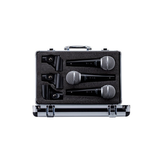 K-511 Pack Paq. 3 Microfonos Krieg K-511 Con Estuche
