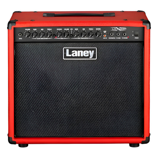 Lx65r-red Combo Laney Extreme Guitarra 1x12 65w Rojo Rojo