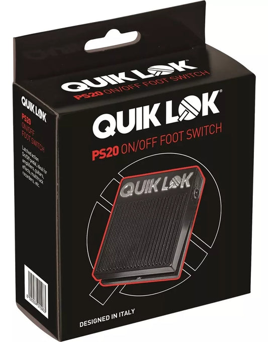 Pedal amplificador Quiklok foot switch PS20