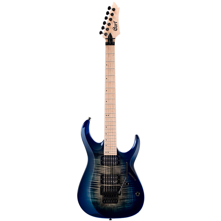 Guitarra eléctrica Cort X sombreado azul X300OBLB