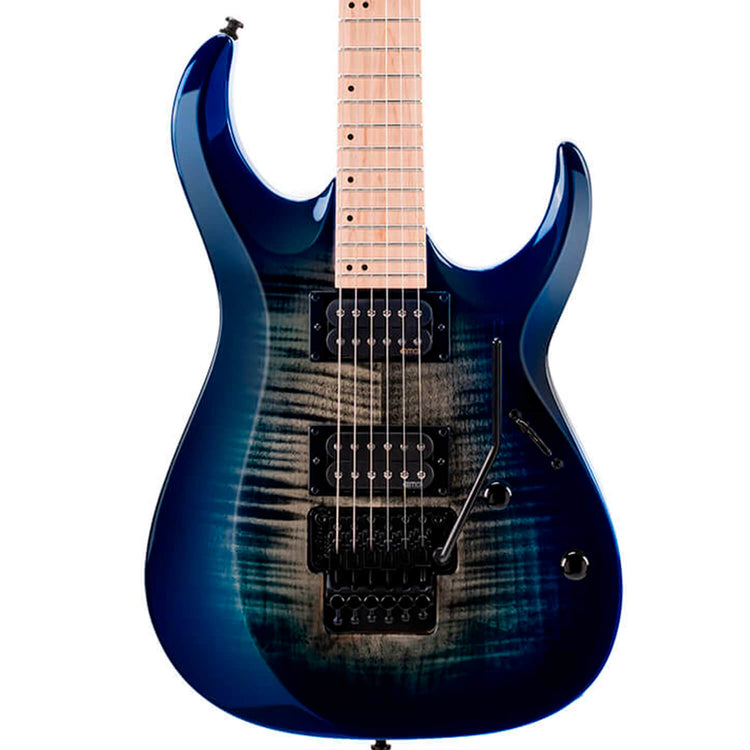 Guitarra eléctrica Cort X sombreado azul X300OBLB