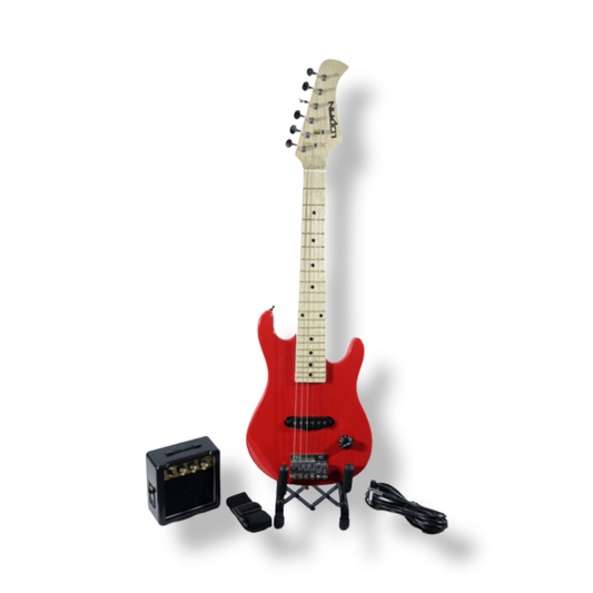 Paquete guitarra eléctrica Logan infantil rojo L-EG-SET-K-RD