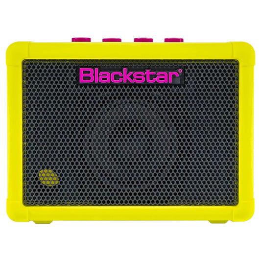 Combo guitarra eléctrica Blackstar 3W FLY 3 amarillo neon