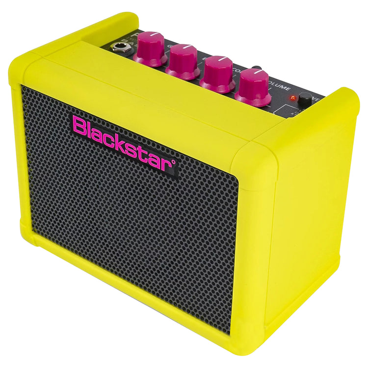 Combo guitarra eléctrica Blackstar 3W FLY 3 amarillo neon