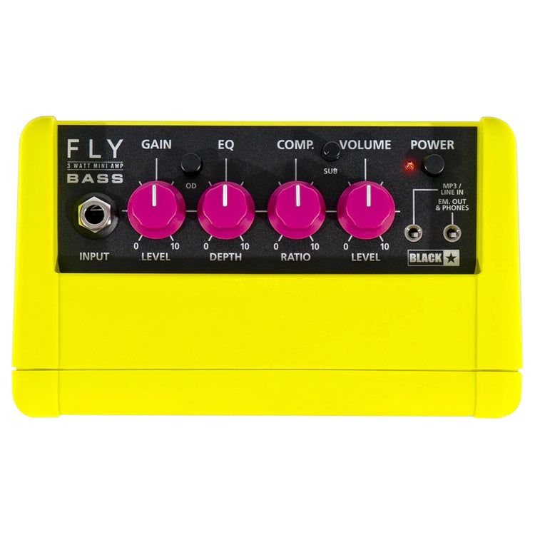 Combo guitarra eléctrica Blackstar 3W FLY 3 amarillo neon