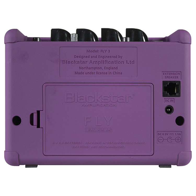 Combo guitarra eléctrica Blackstar 3W FLY 3 purple