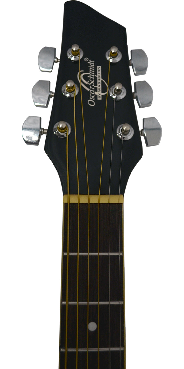 Guitarra electroacústica Oscar Schmidt OA10E negro