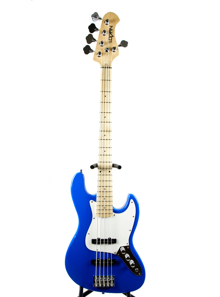 Bajo eléctrico Logan 5 cuerdas blueburst L-EB-5C-1BL