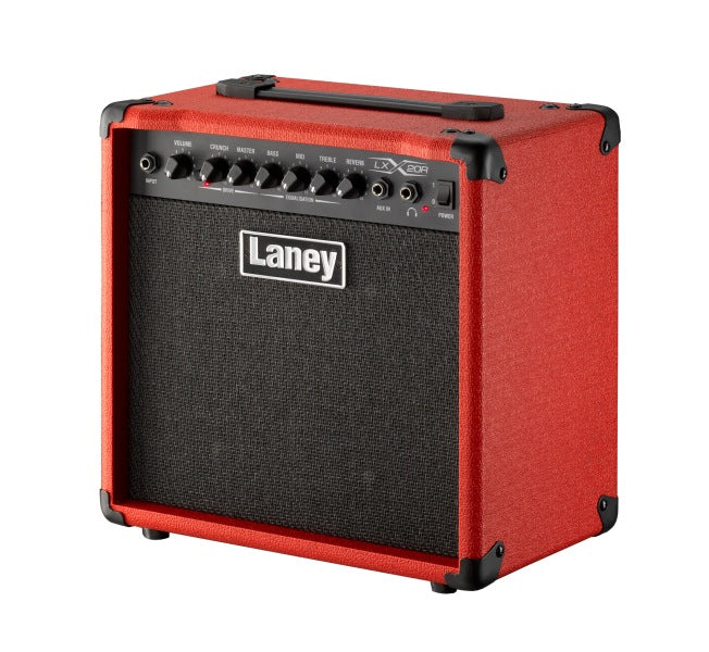 Combo guitarra Laney 1x8 20W LX20R-RED rojo