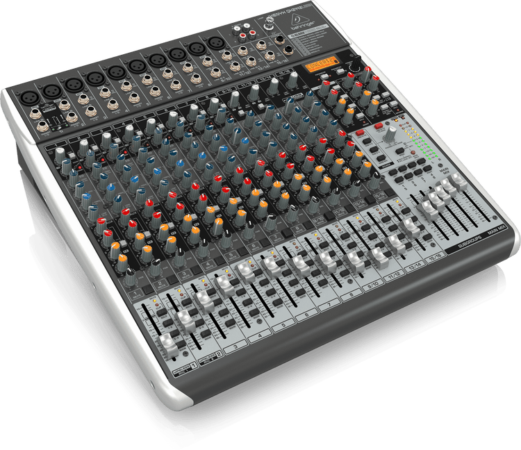 Mezcladora Behringer Xenix 16 ch. USB-FX con compresor QX2442-USB