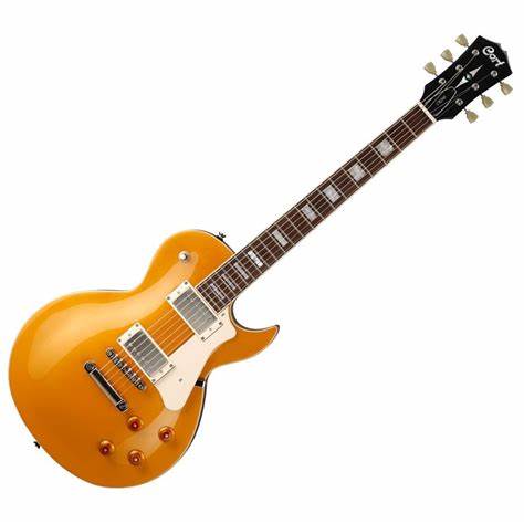 Guitarra eléctrica Cort Classic Rock dorada CR200GT