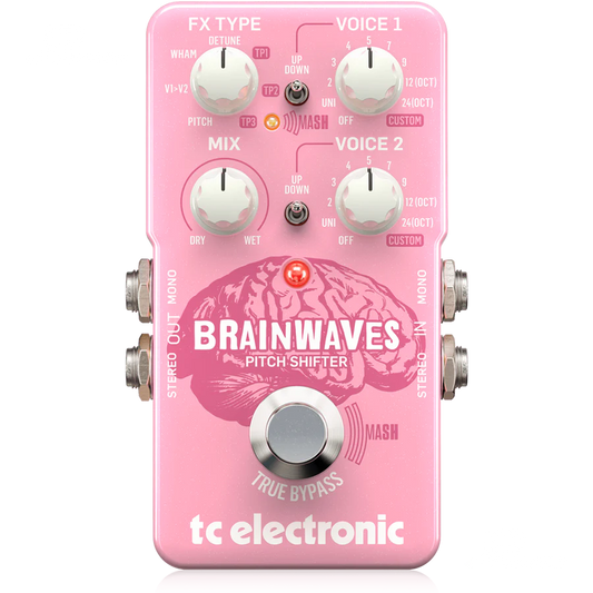 Pedal guitarra TC Electronic BRAINWAVES PITCH SHIFTER