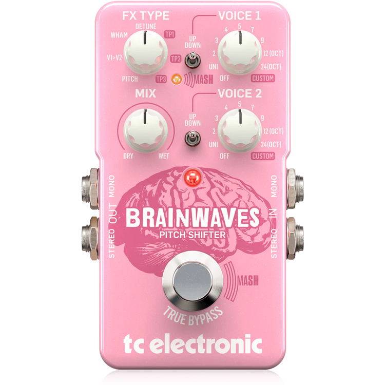 Pedal guitarra TC Electronic BRAINWAVES PITCH SHIFTER