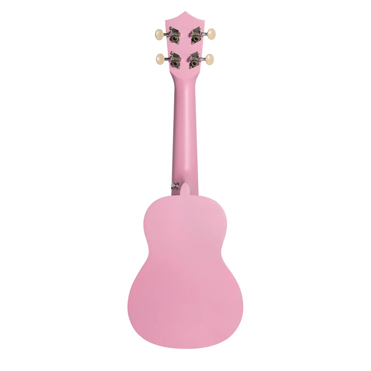 Ukelele soprano Bamboo U-21-LPK rosa claro